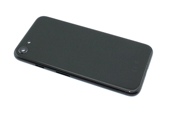 Задняя крышка (корпус) в сборе с рамкой для Apple iPhone SE2, iPhone SE3 черная