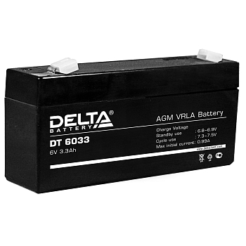 DT 6033 (125мм) Delta Аккумуляторная батарея